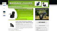 Desktop Screenshot of massagechairsguide.com